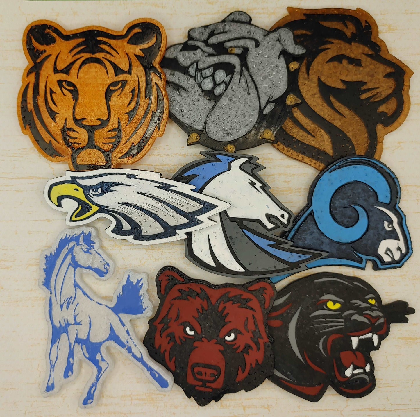 Eagle School Mascot - Silicone Freshie Mold