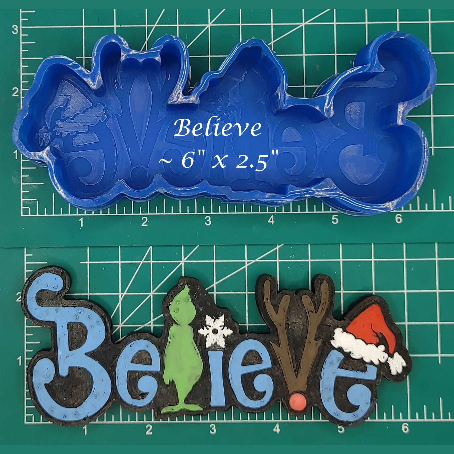 Believe - Silicone Freshie Mold