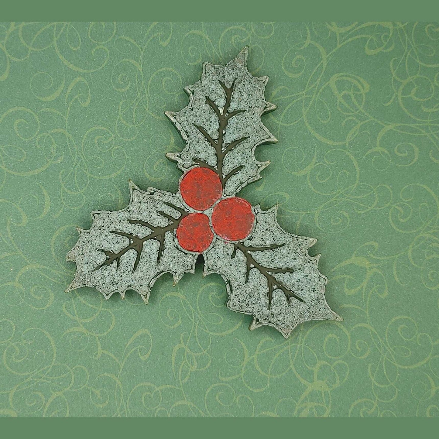 Christmas Holly Freshie Mold