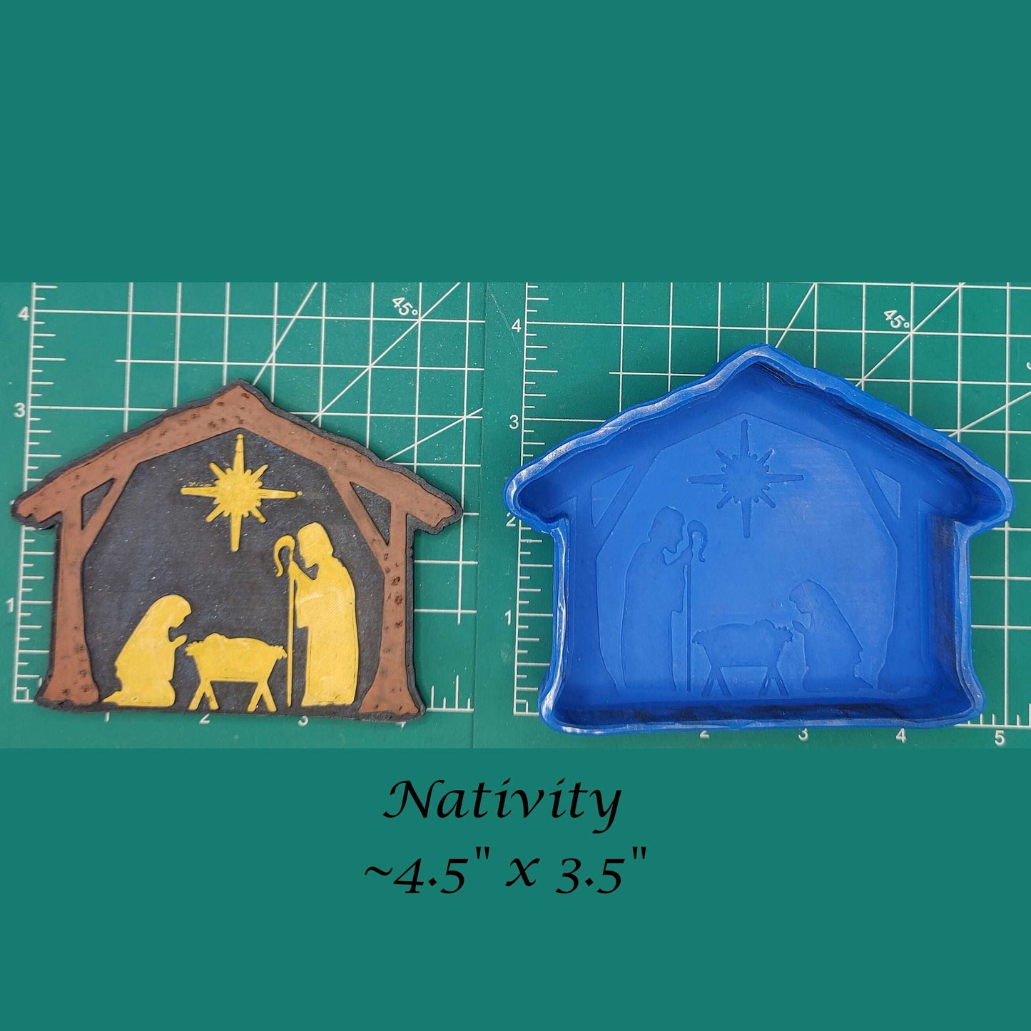 Nativity - Silicone Freshie Mold