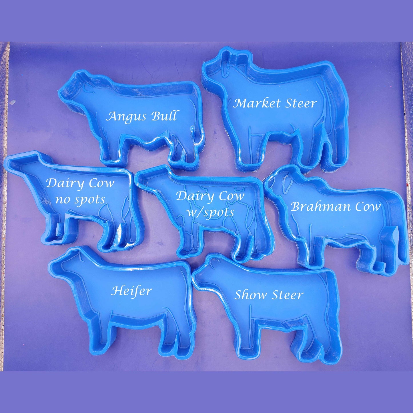 Market Steer- Silicone Freshie Mold