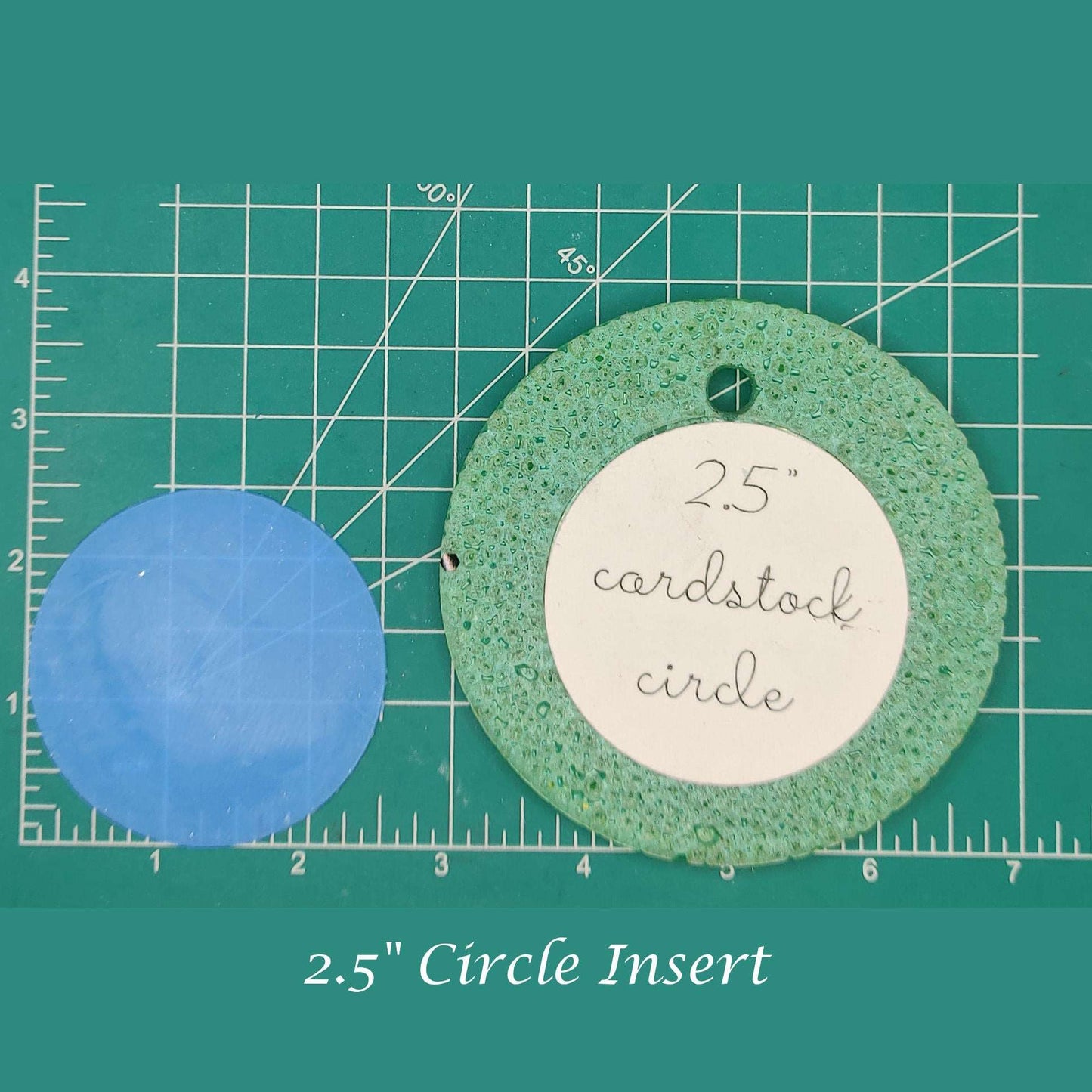 Circle Inserts for any mold - Silicone Freshie Mold