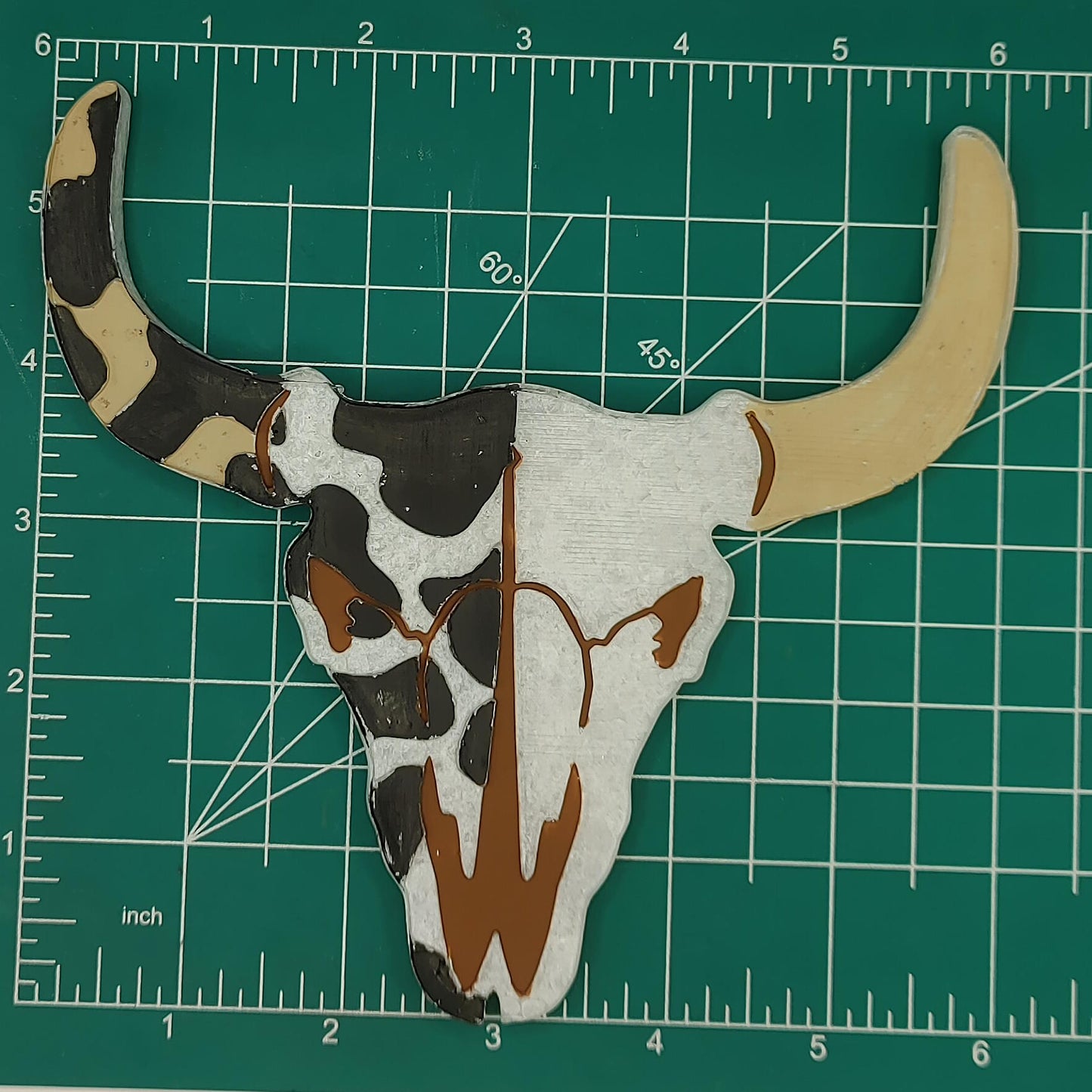 Steer Skull Inserts - Silicone Freshie Mold