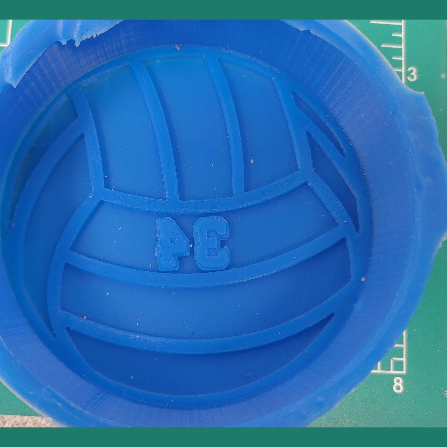 Varsity Number Inserts for any mold - Silicone Freshie Mold