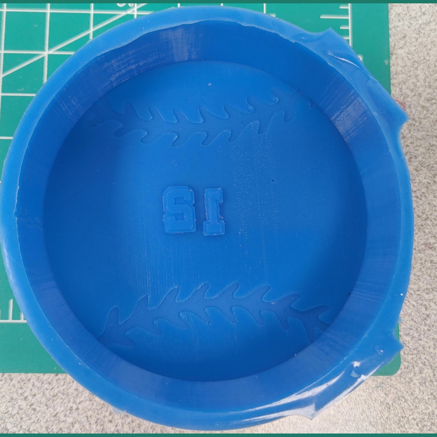 Varsity Number Inserts for any mold - Silicone Freshie Mold