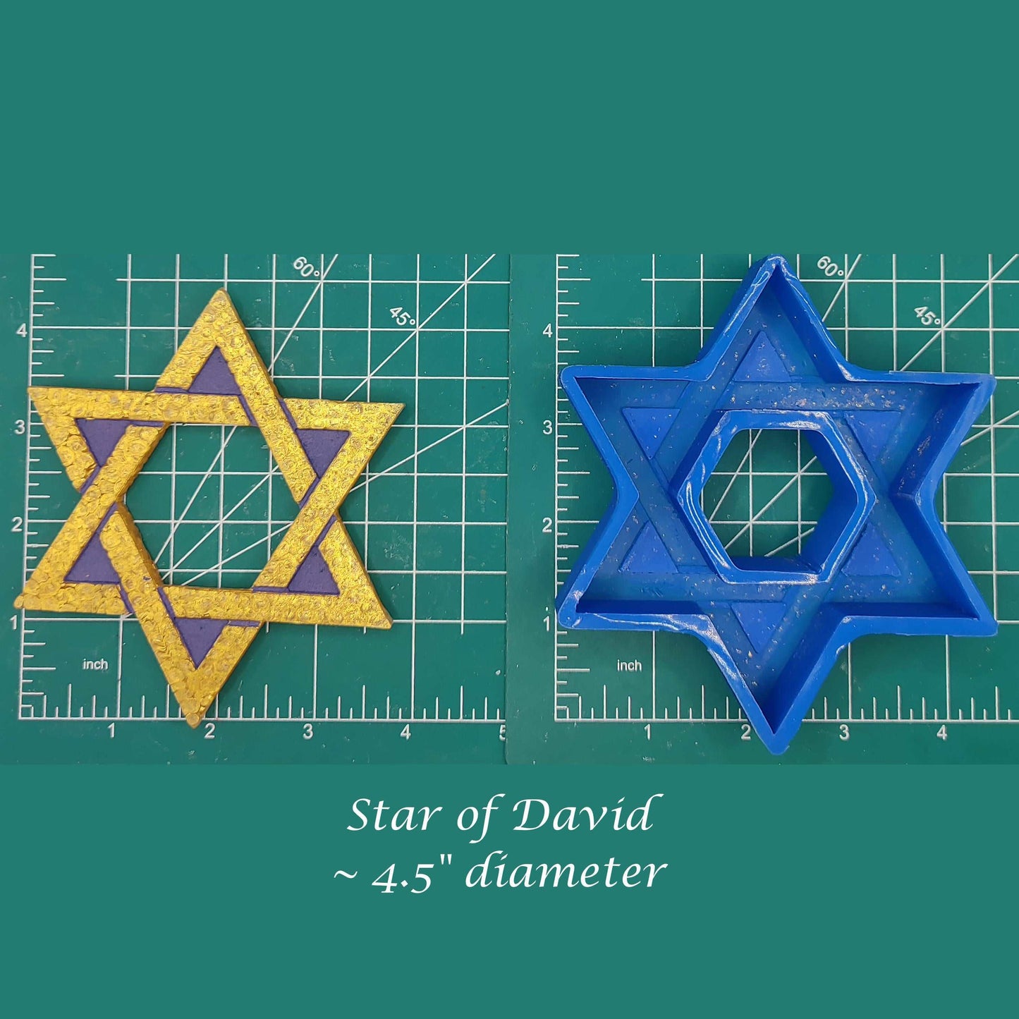 Star of David - Silicone Freshie Mold
