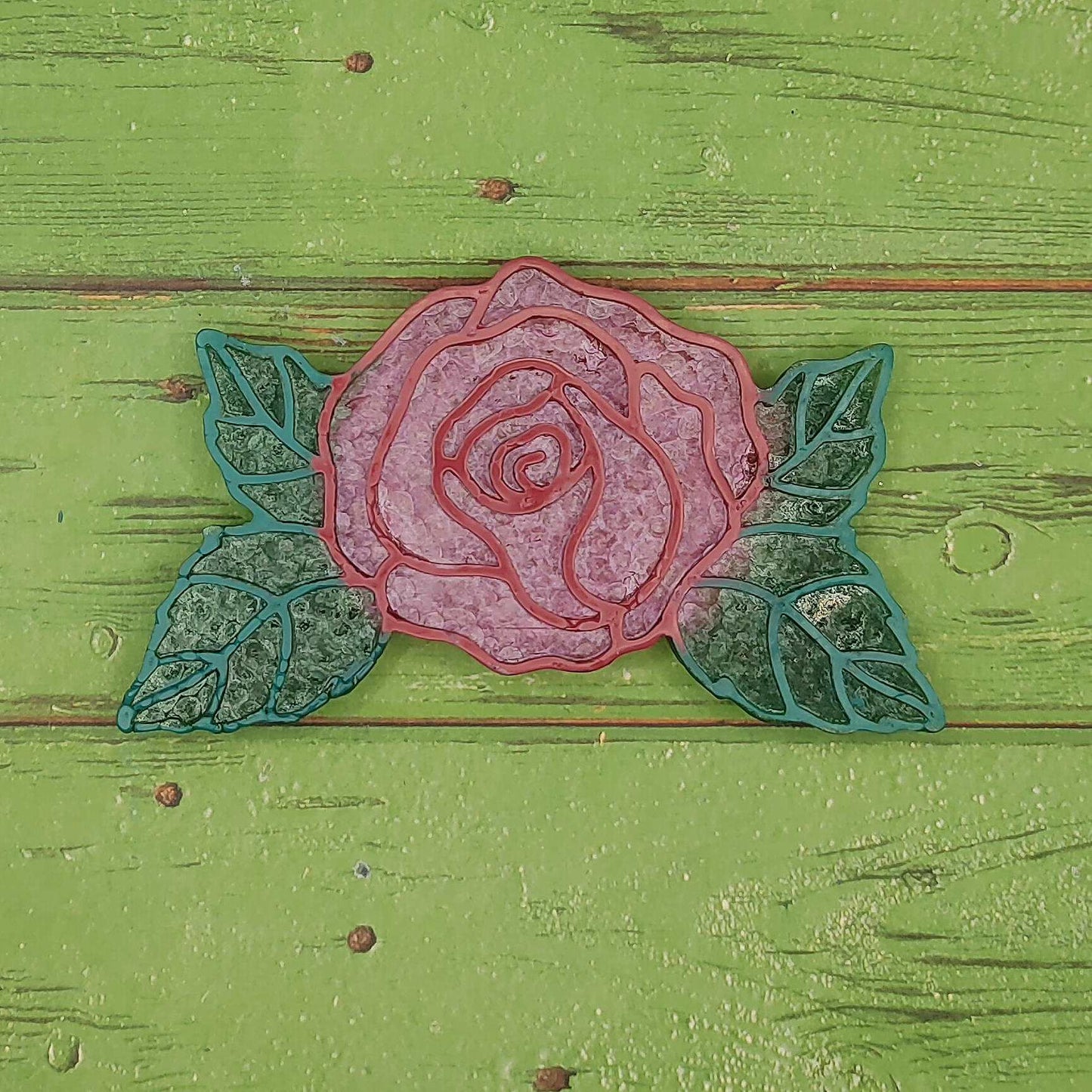 Rose - Natural Design - Silicone freshie mold