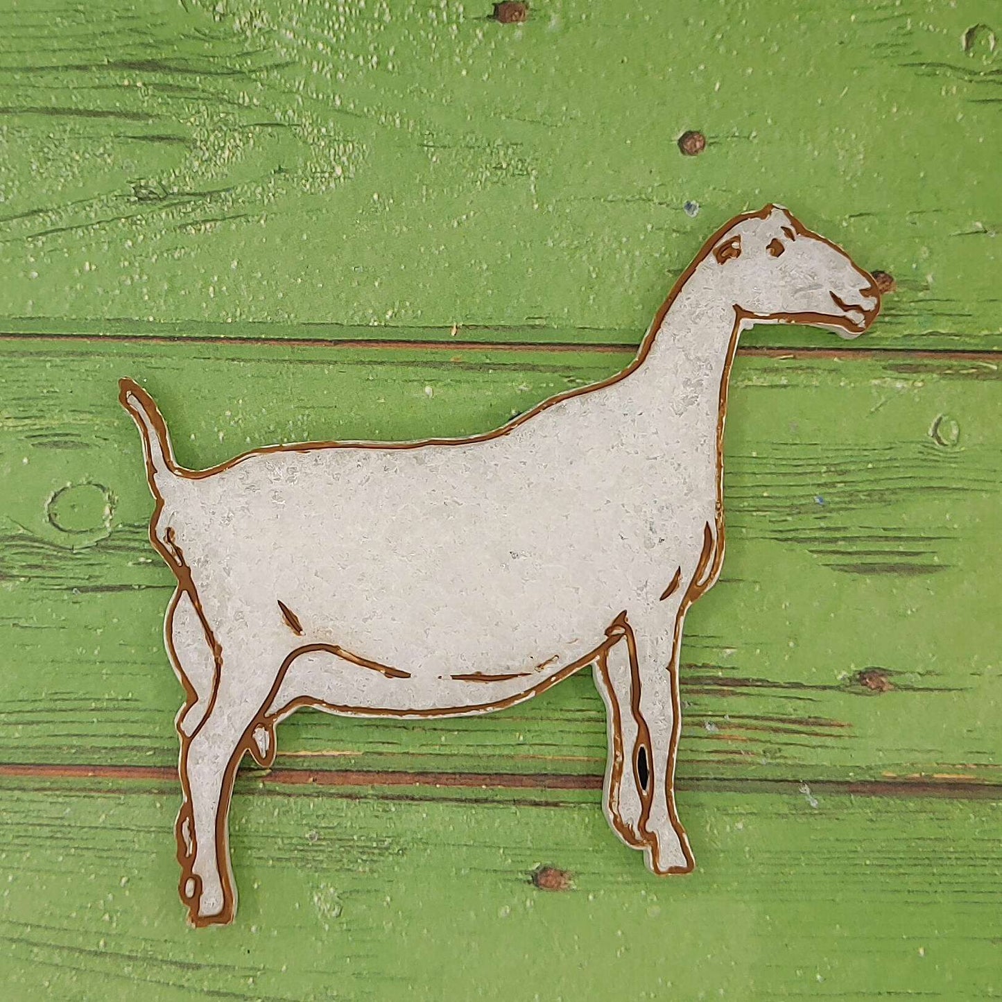 Show Goat - LaMancha - Silicone Freshie Mold