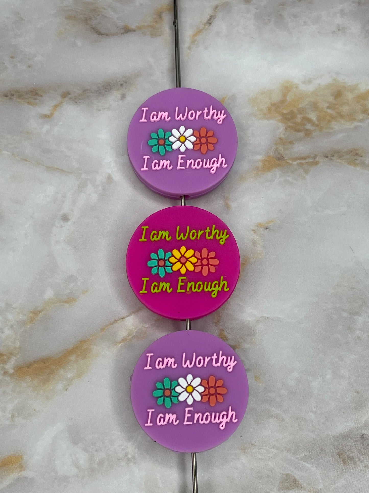 I AM ENOUGH SILICONE FOCAL B33