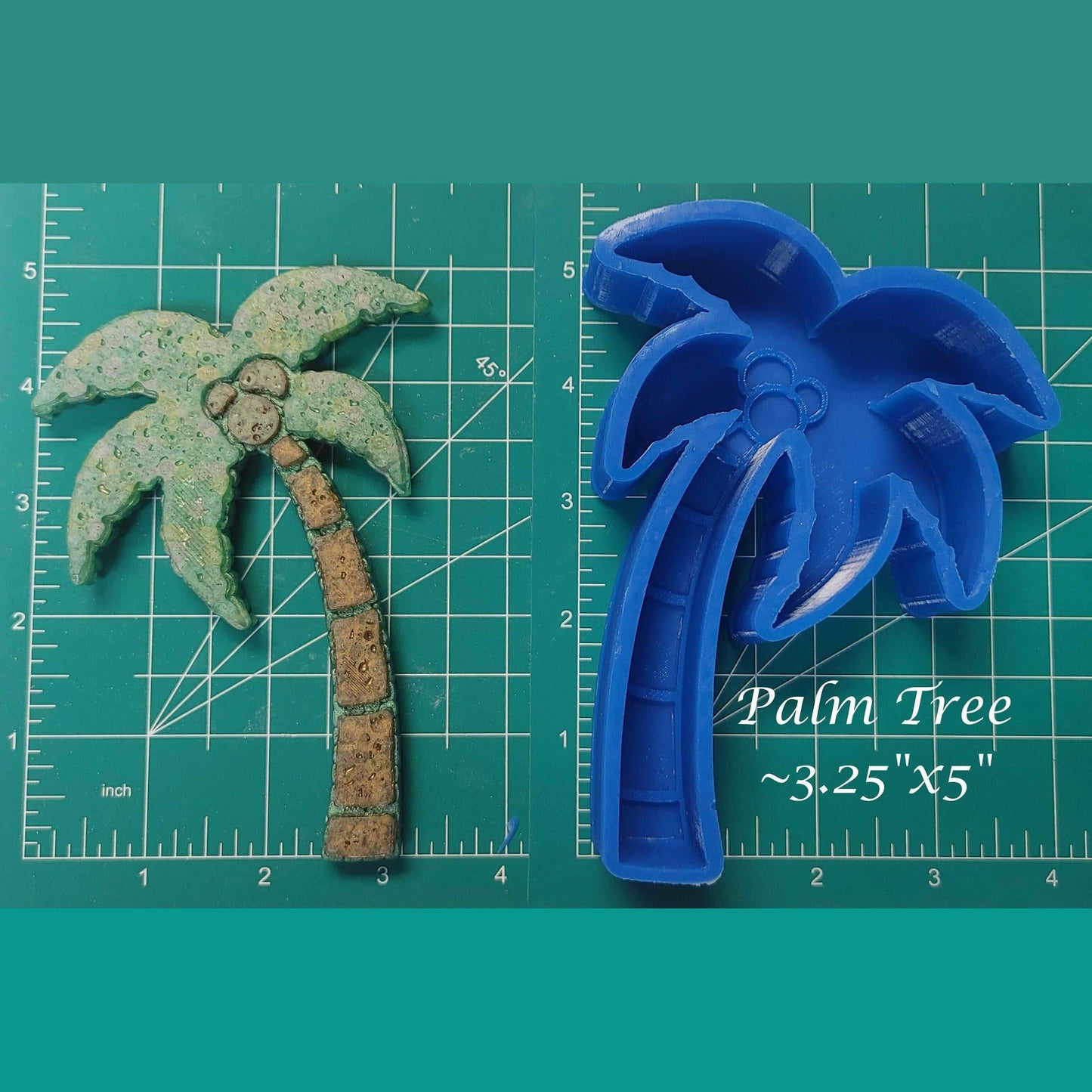 Palm Tree -  Silicone Freshie Mold