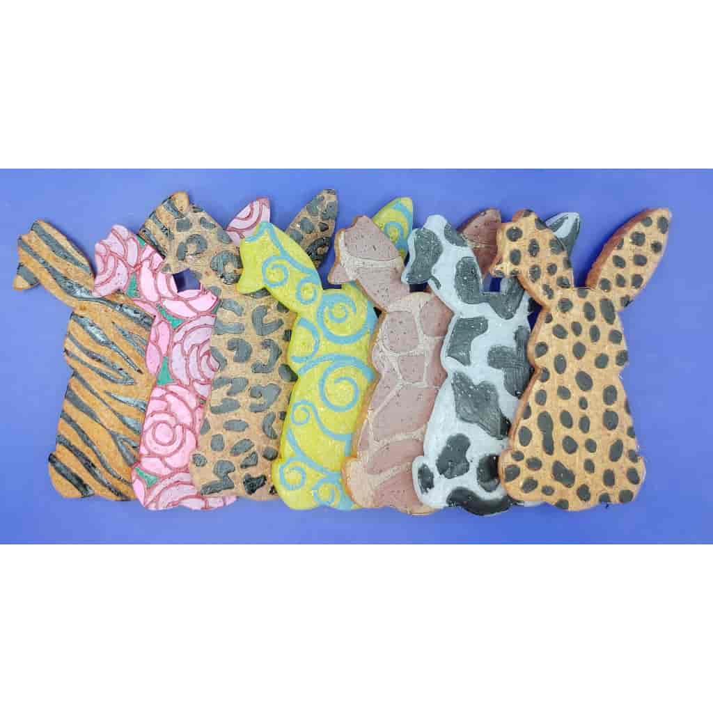 Bunny Silhouette Inserts- Silicone Freshie Mold