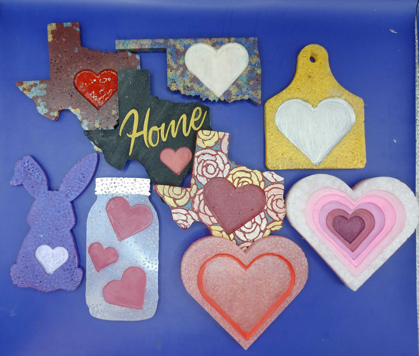 Heart Inserts for any mold - Silicone Freshie Mold