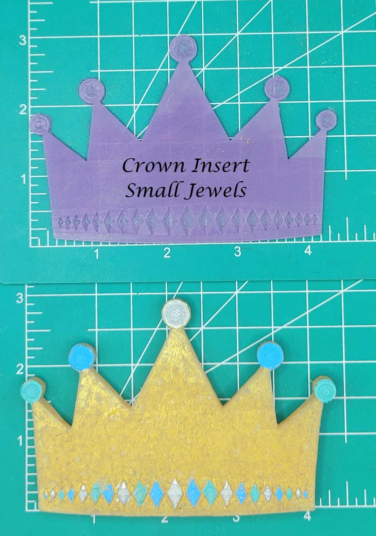 Crown Inserts - Silicone Freshie Mold