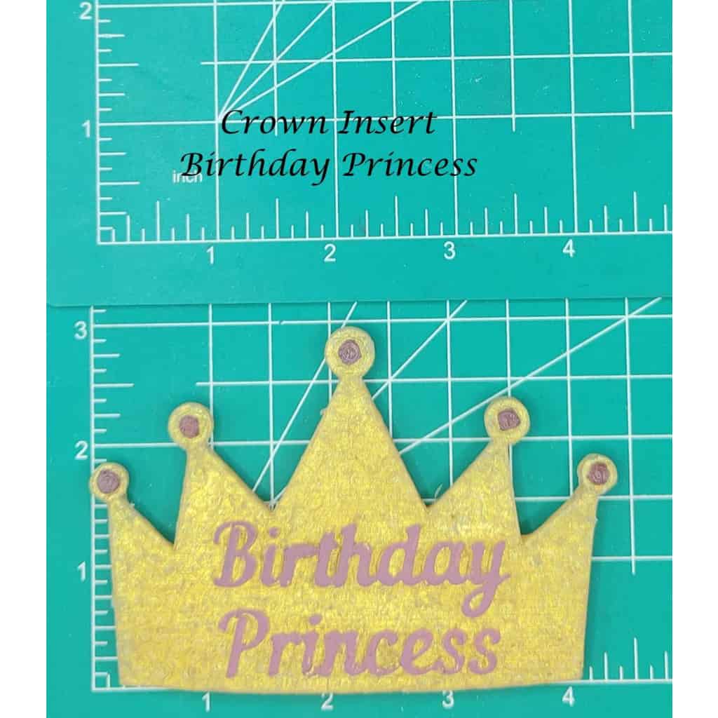 Crown Inserts - Silicone Freshie Mold