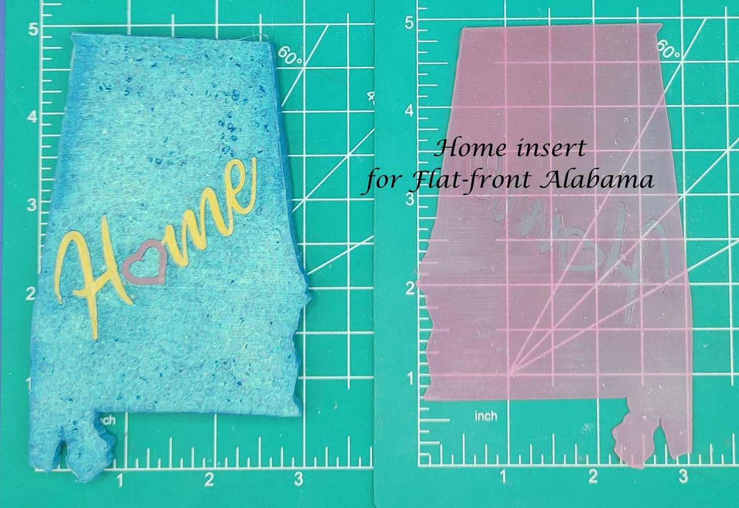 Alabama Inserts - Silicone Freshie Mold