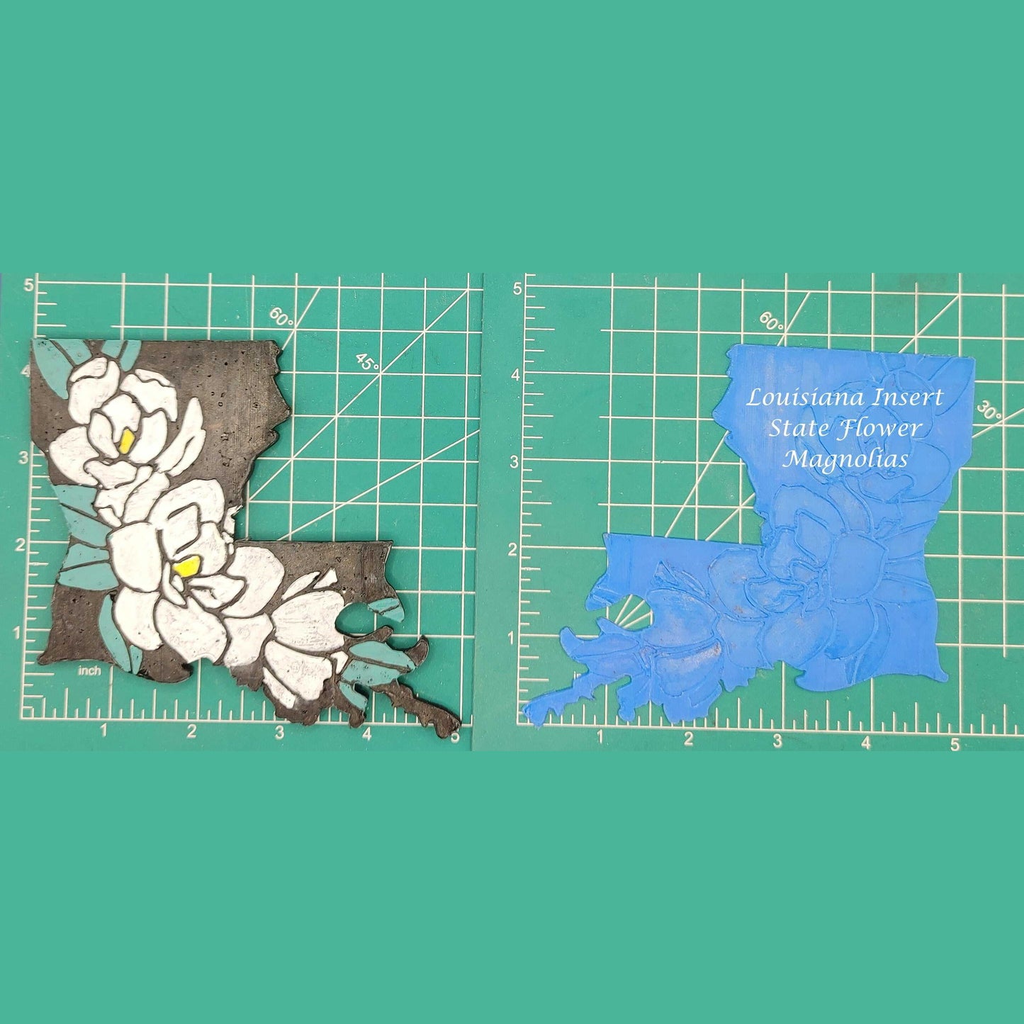 Louisiana Inserts - Silicone Freshie Mold