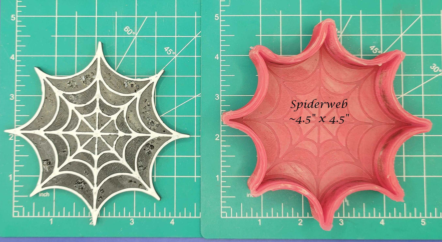 Spiderweb - Silicone Freshie Mold