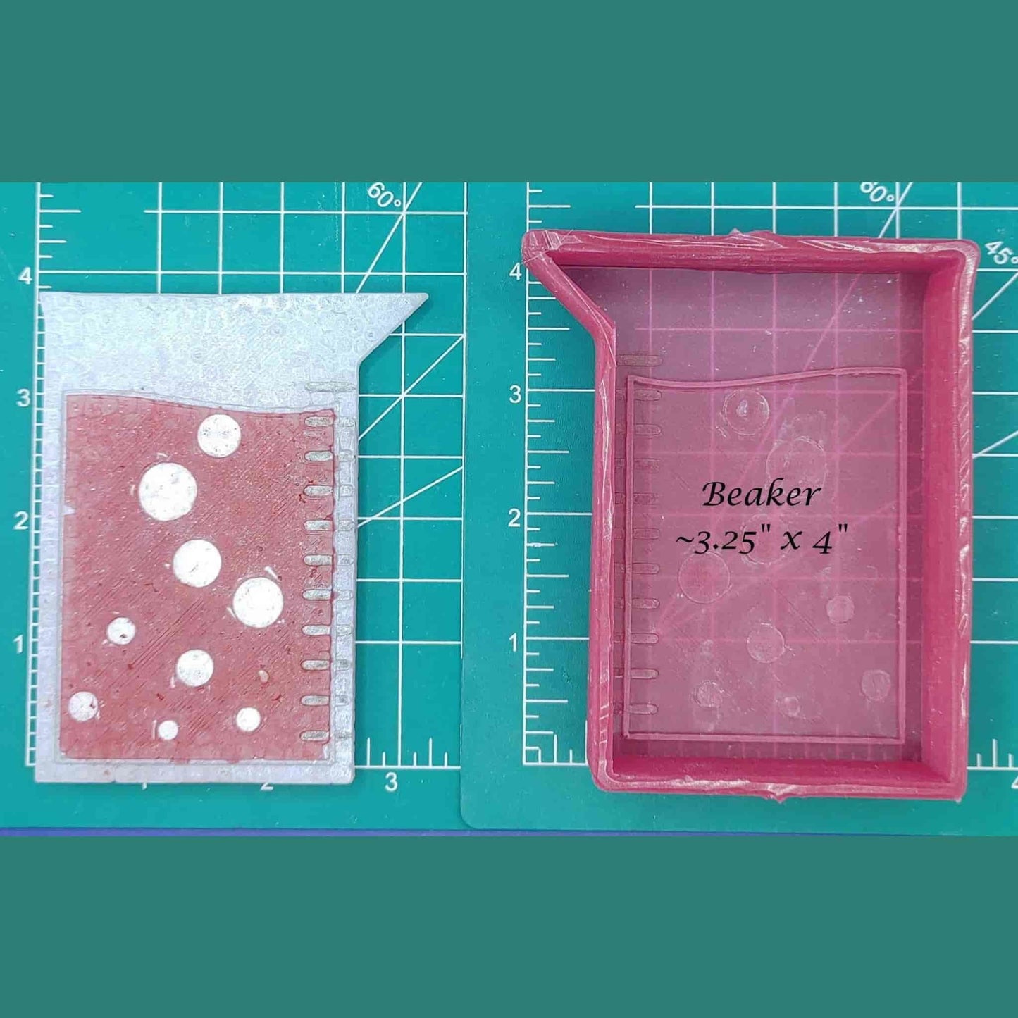 Beaker Silicone Freshie Mold