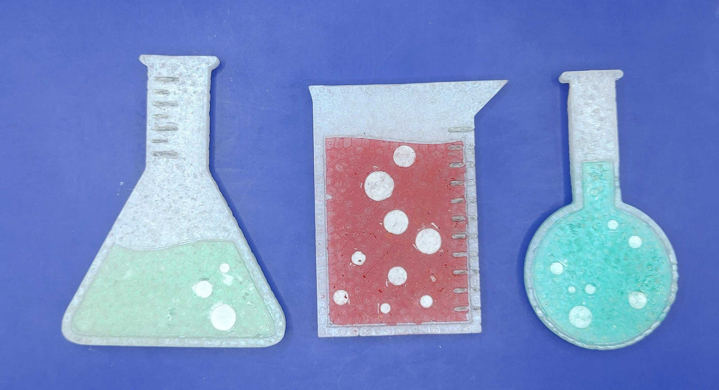 Beaker Silicone Freshie Mold