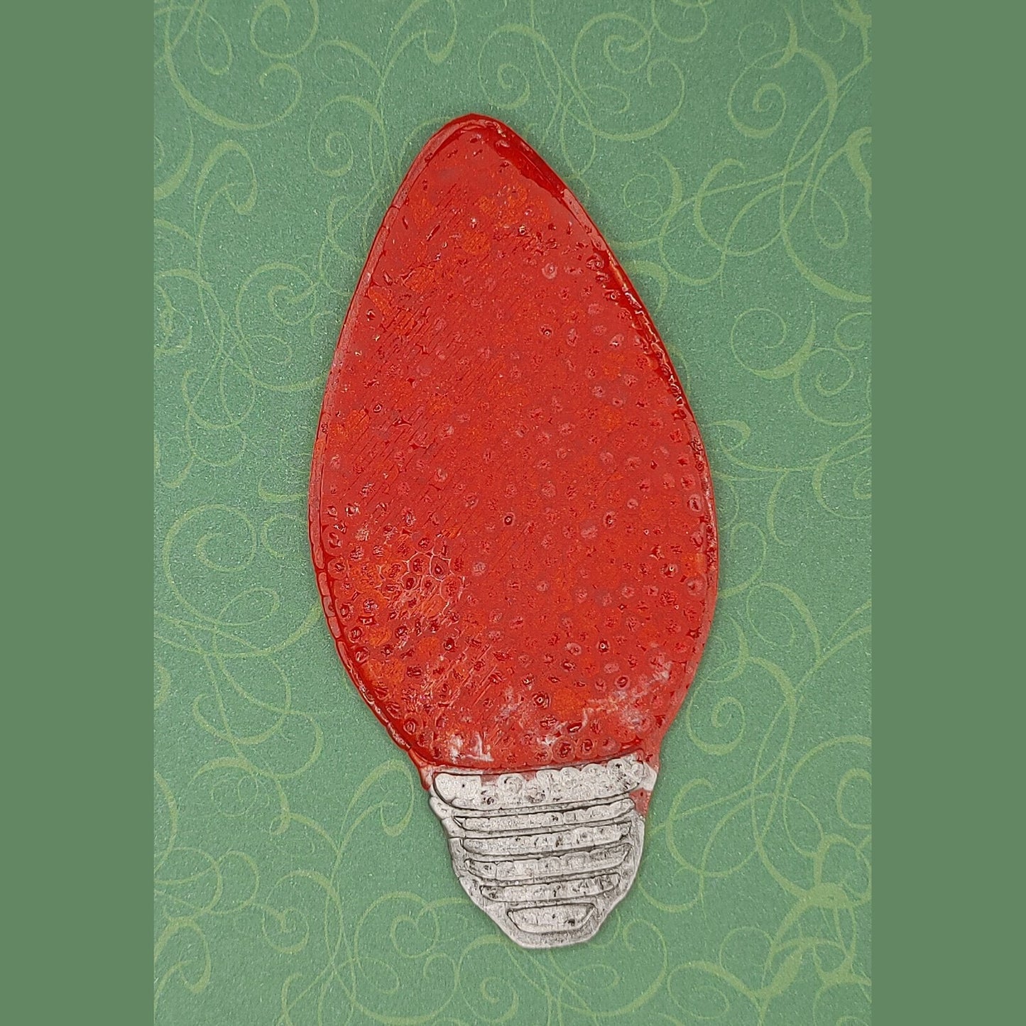 Christmas Lightbulb Freshie Mold
