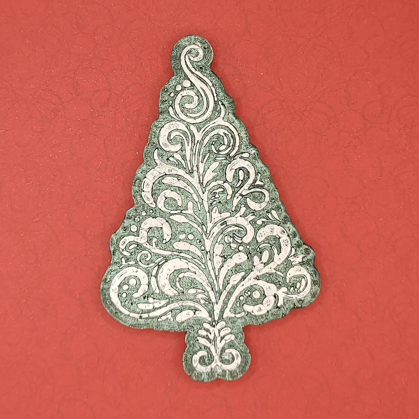 Swirly Christmas Tree - Freshie Mold 1119