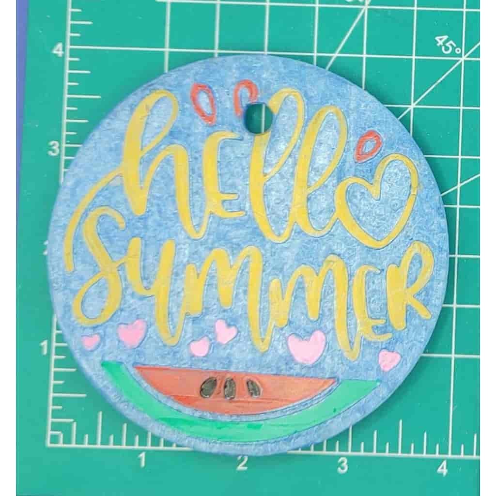 4" Circle Inserts - Silicone Freshie Mold