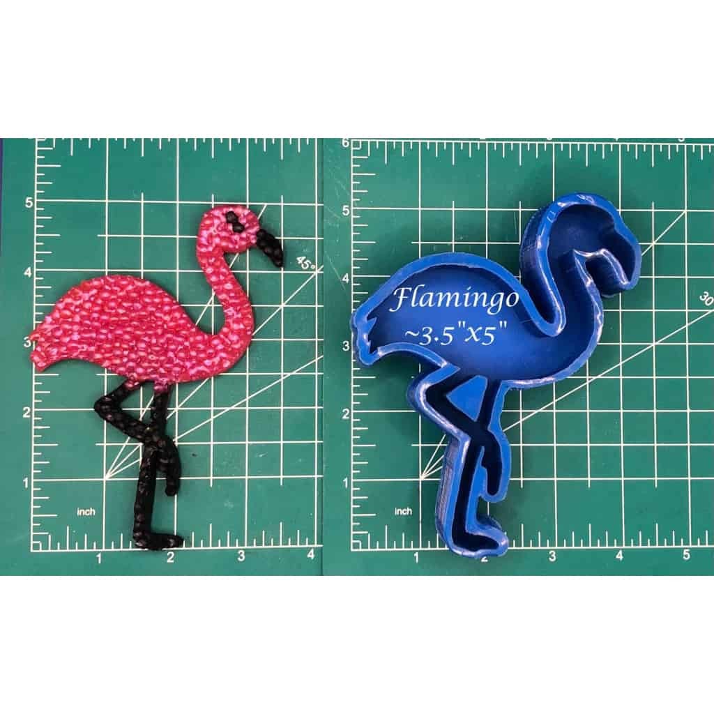 Flamingo - Silicone Freshie Mold