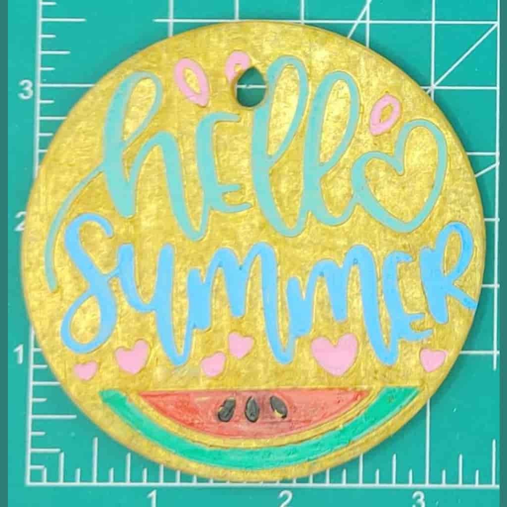 3.5" Circle Inserts - Holidays and Seasons - Silicone Freshie Mold