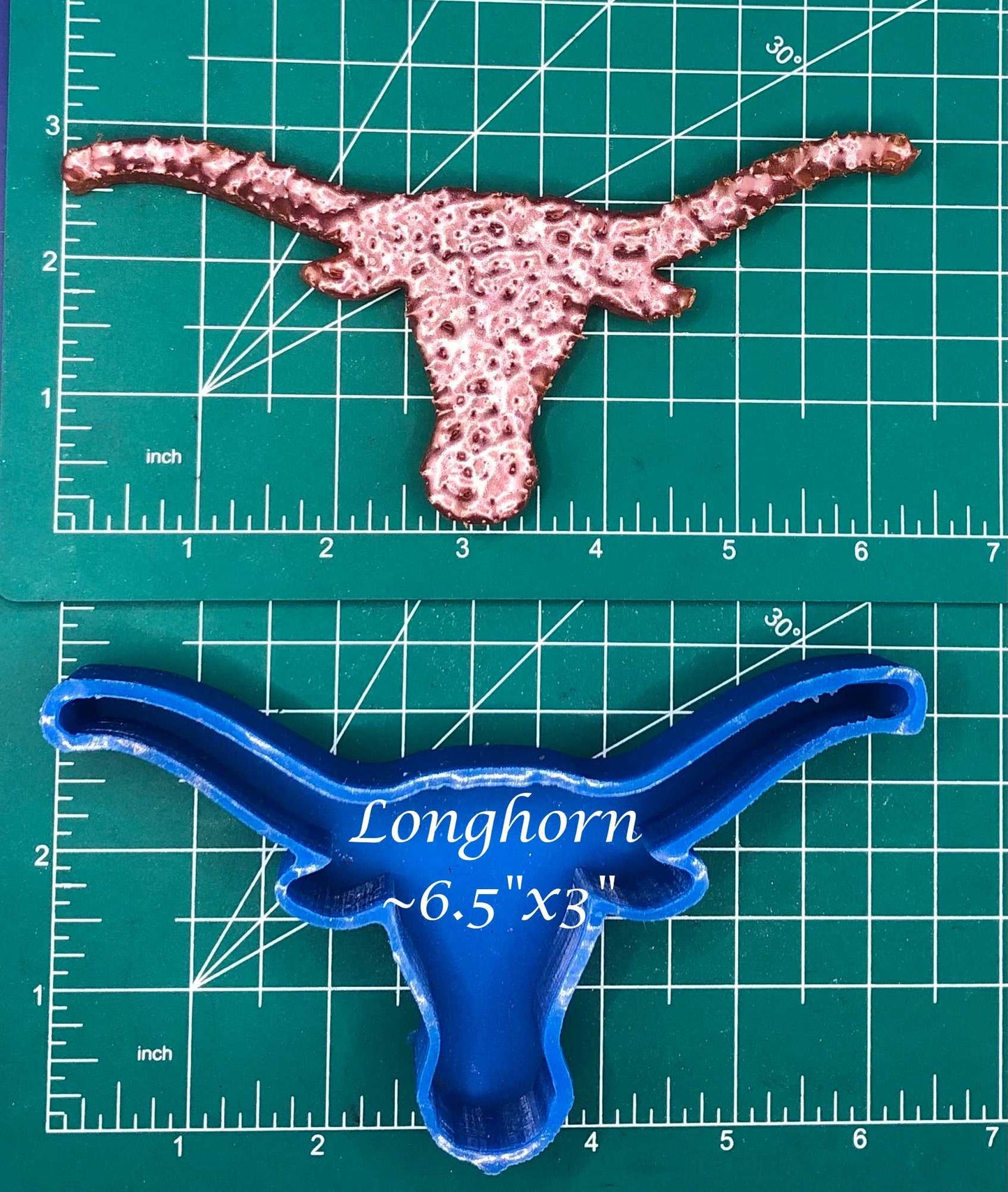 Longhorn - Silicone Freshie Mold
