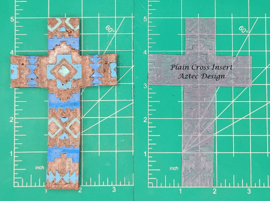 Cross Inserts - Silicone Freshie Mold