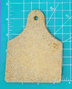 Cow Ear Tag Inserts - Silicone Freshie Mold