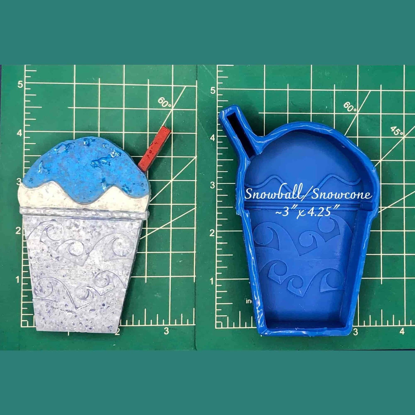 Snowcone or Snowball - Silicone freshie mold
