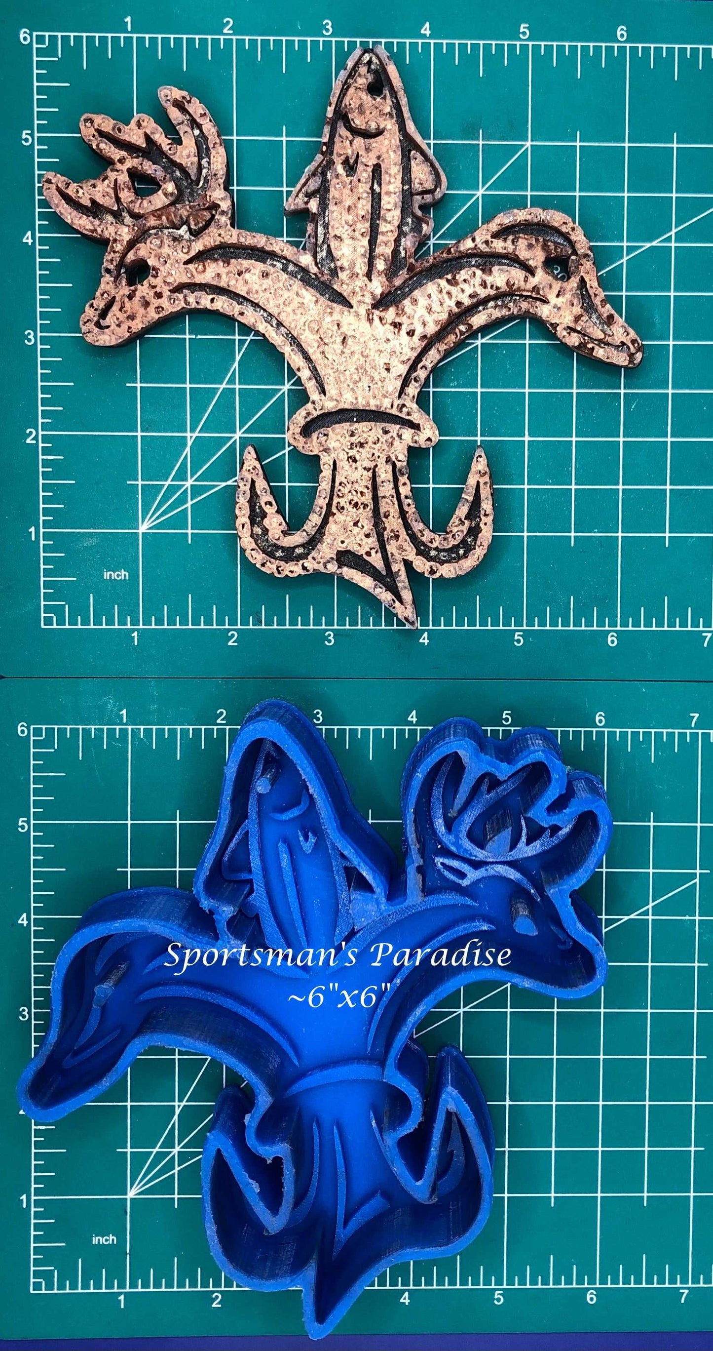 Sportsman's Paradise - Silicone freshie mold