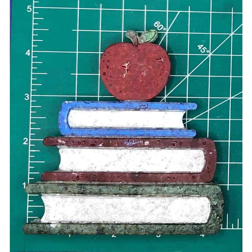 Stack of Books - Silicone freshie mold