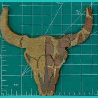 Steer Skull Inserts - Silicone Freshie Mold