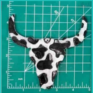 Steer Skull Inserts - Silicone Freshie Mold