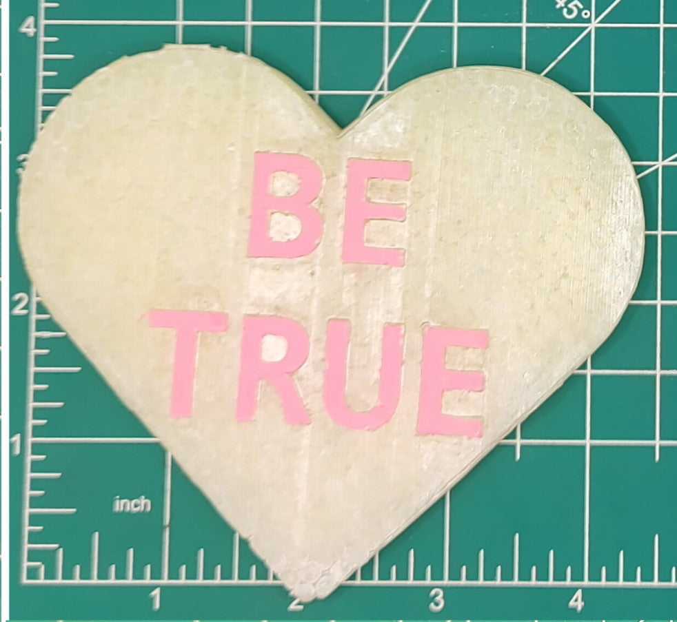 4" Heart Inserts - Silicone Freshie Molds