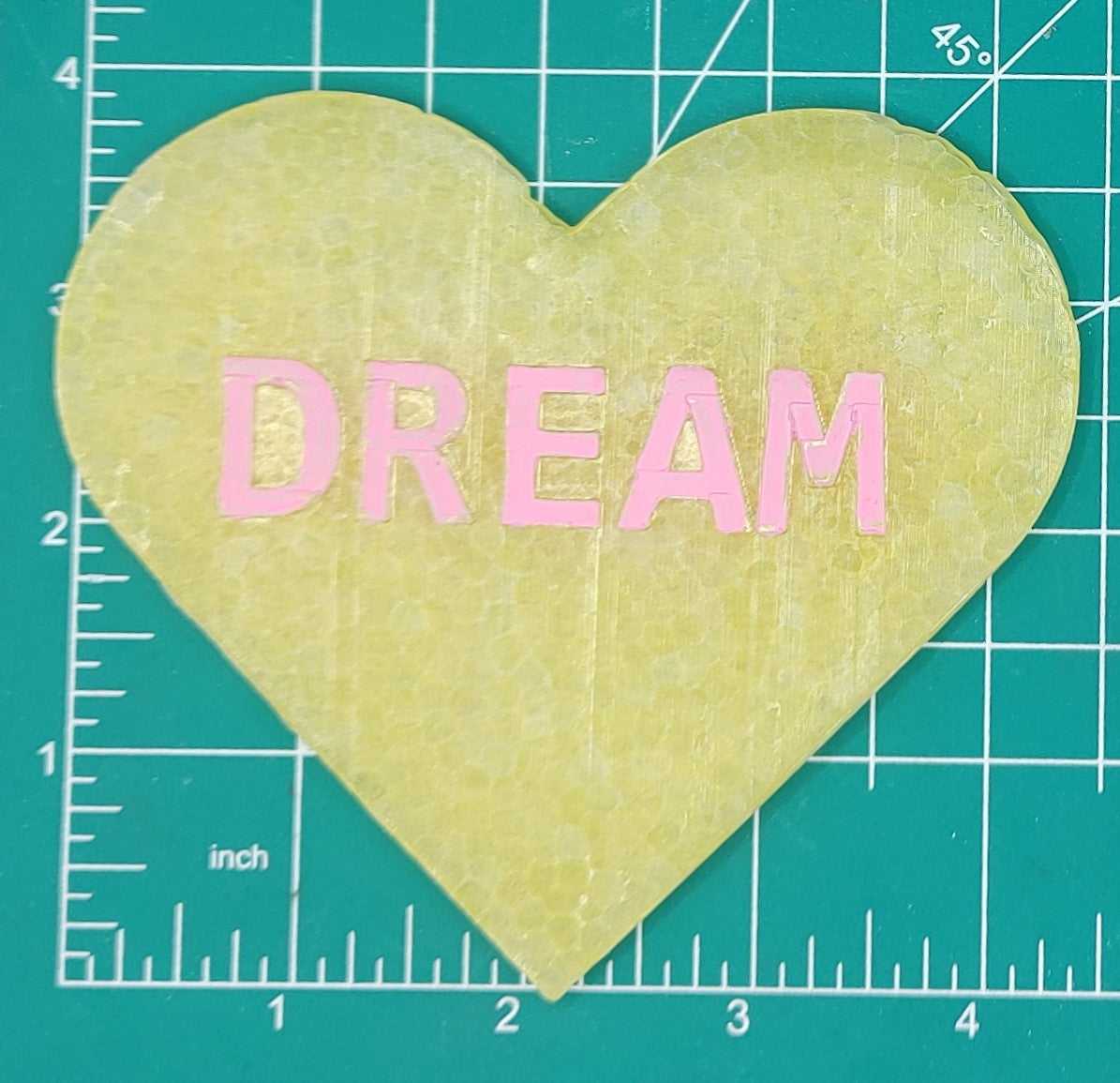 4" Heart Inserts - Silicone Freshie Molds