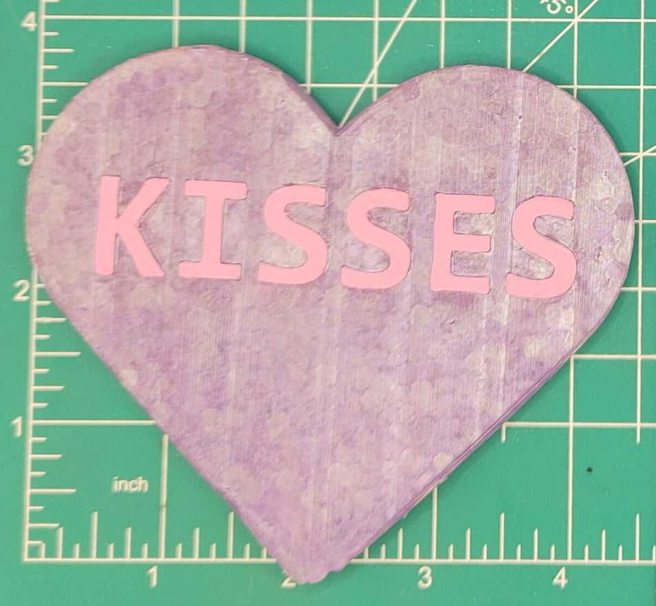 4" Heart Inserts - Silicone Freshie Molds