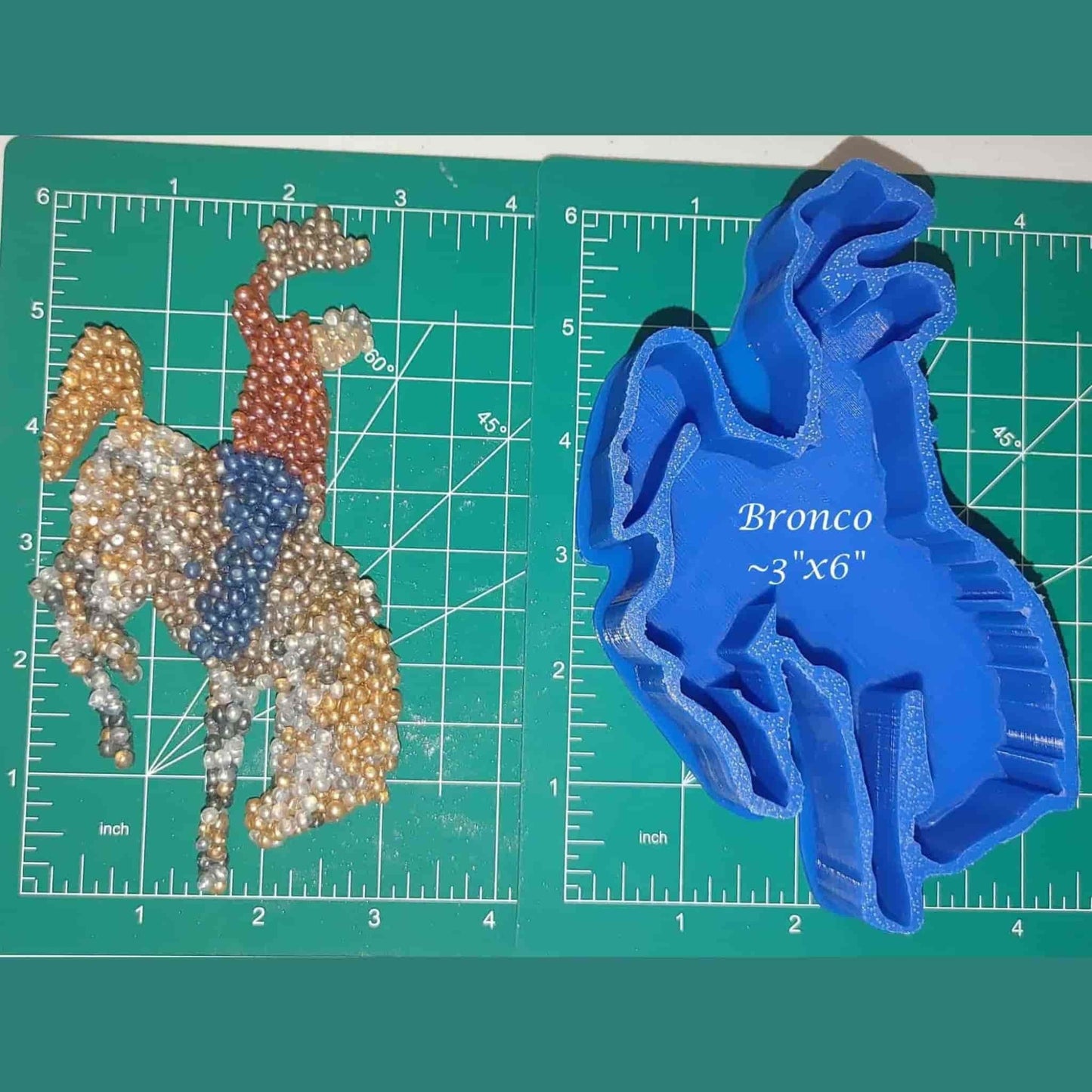 Bronco - Silicone Freshie Mold