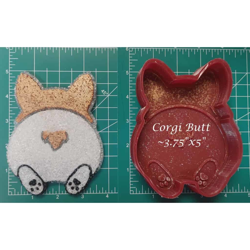 Corgi Butt - Silicone Freshie Mold
