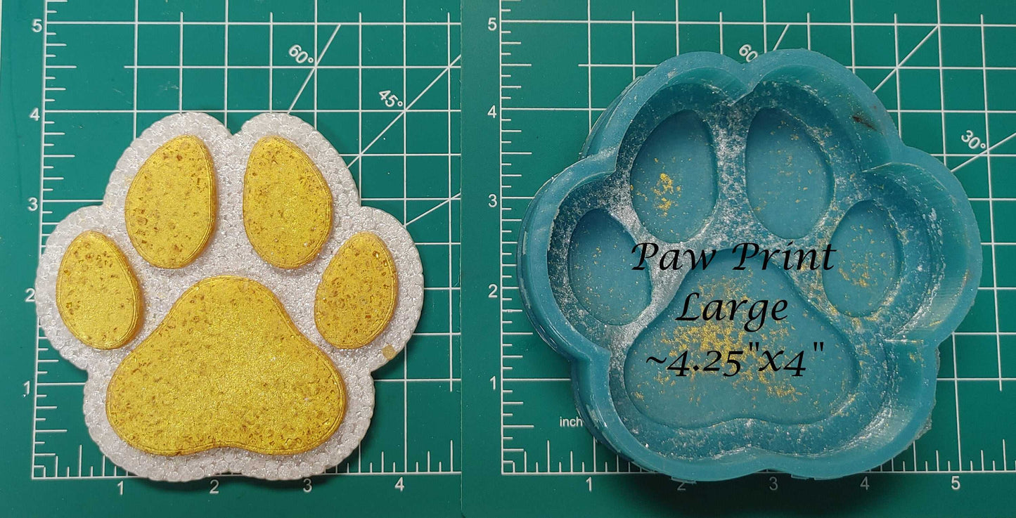 Paw Print - Silicone Freshie Mold