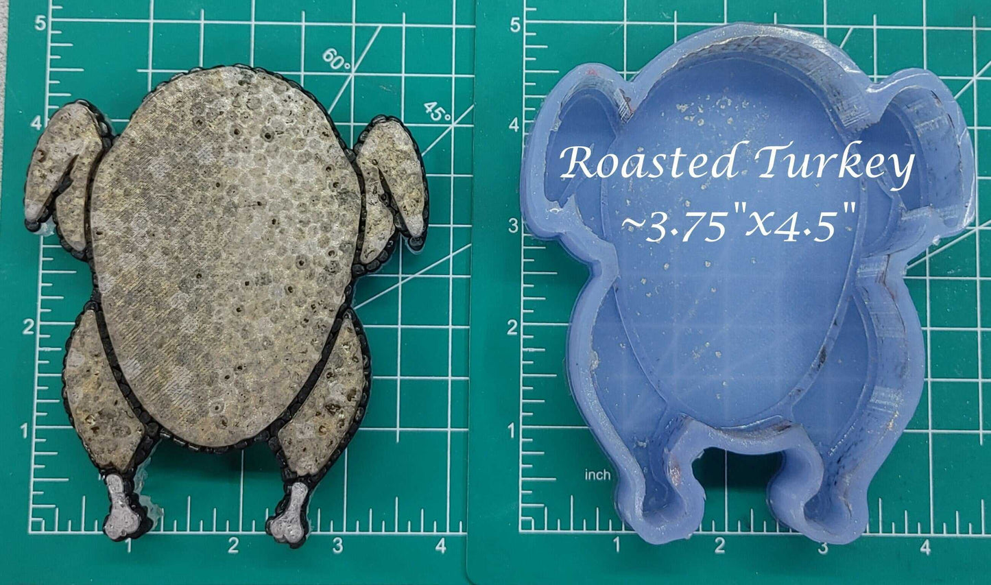 Roasted Turkey - Silicone freshie mold