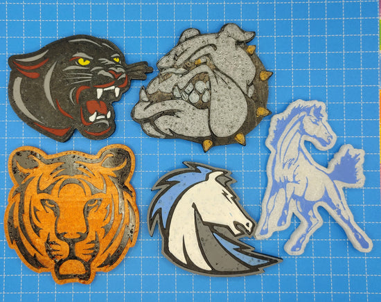school mascot freshie molds