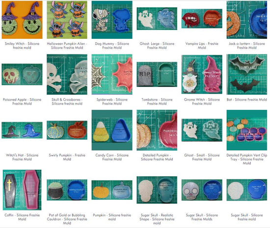Halloween silicone freshie molds
