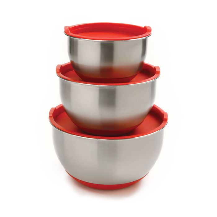 Nesting Stainless Steel Bowls - 6 Piece Set