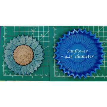 Sunflower 4.25" Silicone Freshie Mold