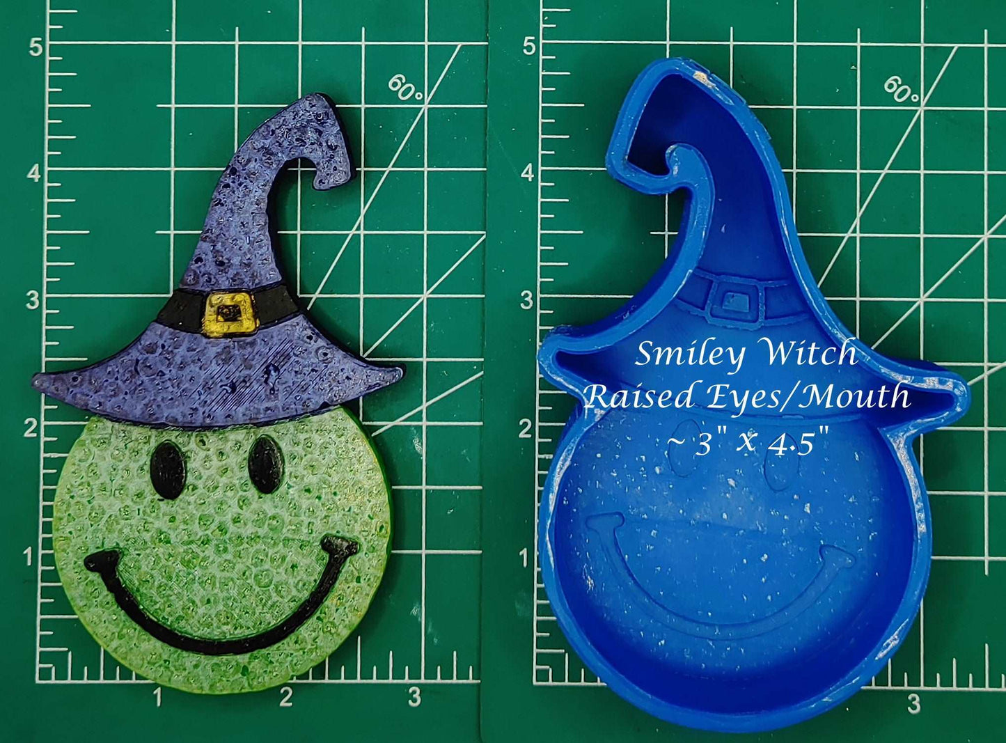 Smiley Witch - Silicone freshie mold