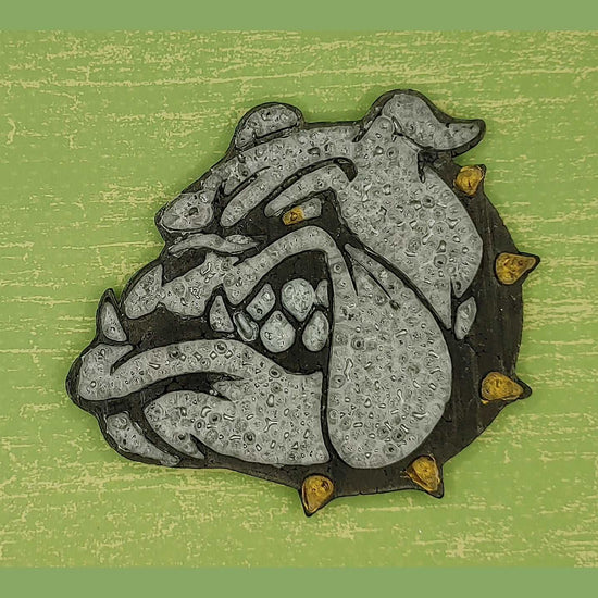Bulldog School Mascot - Silicone Freshie Mold
