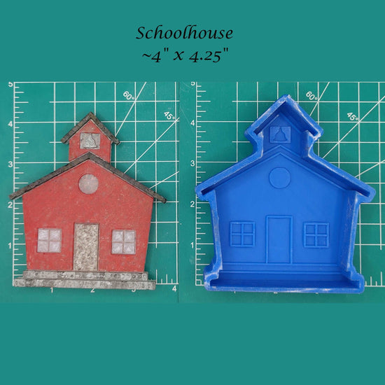 Schoolhouse - Silicone freshie mold